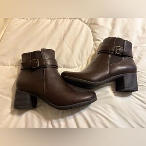 Croft & Barrow Dark Brown Ankle Boots